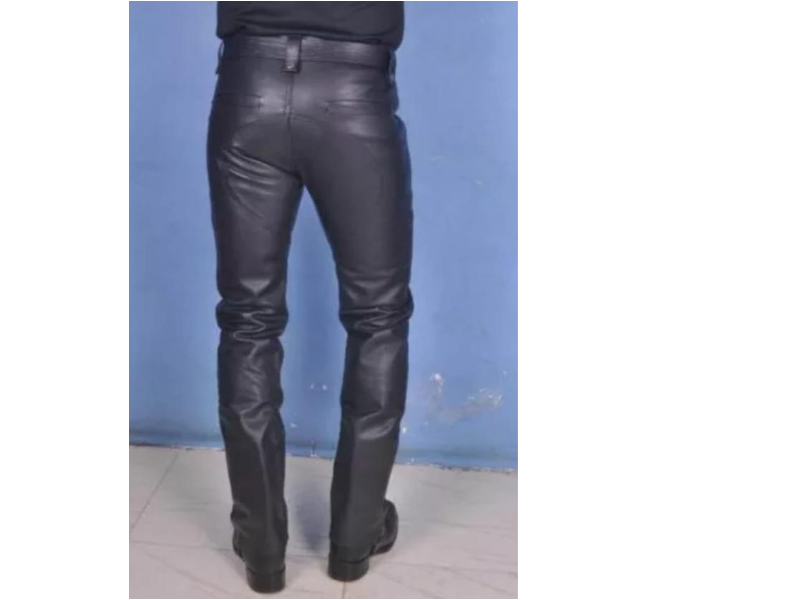 Sophisticated Brown Leather Pants