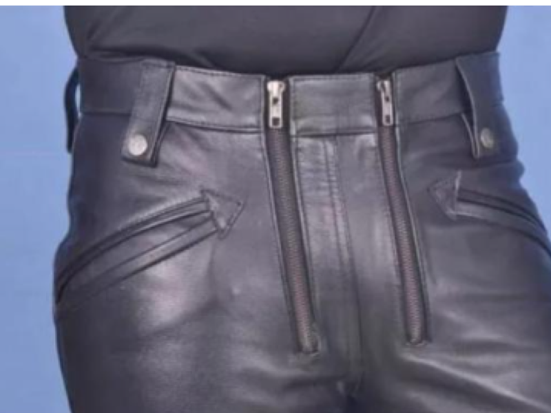 Sophisticated Brown Leather Pants